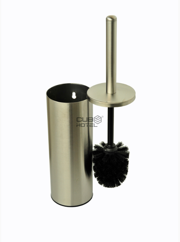 Escova WC de Parede Inox Escovado 